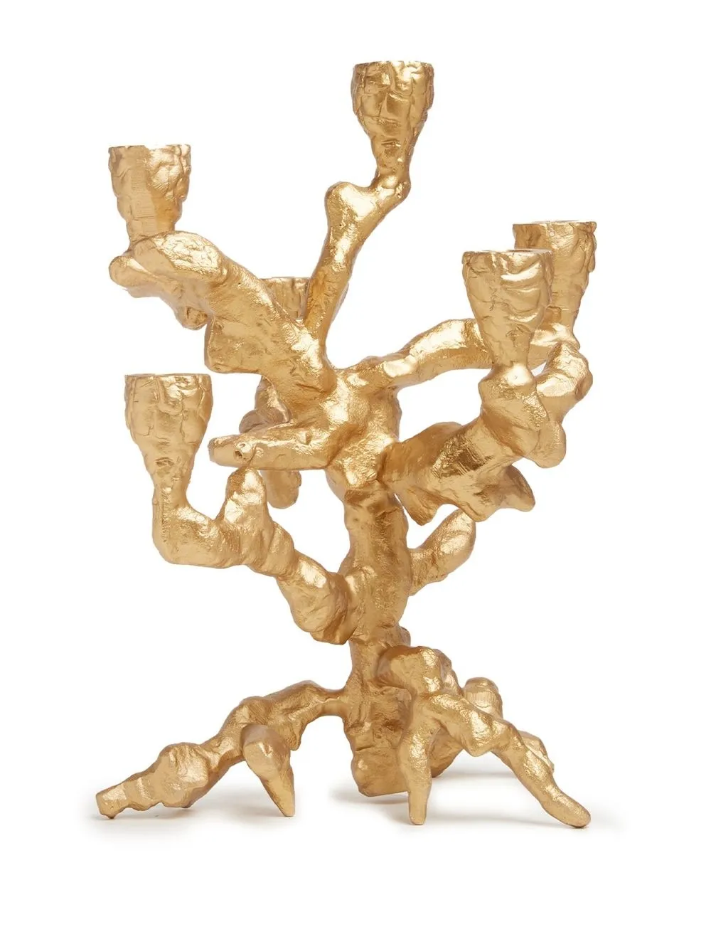  Polspotten Small Apple Tree Candle Holder - Gold 