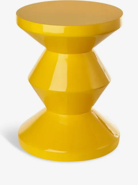 POLSPOTTEN zig zag-detail stool