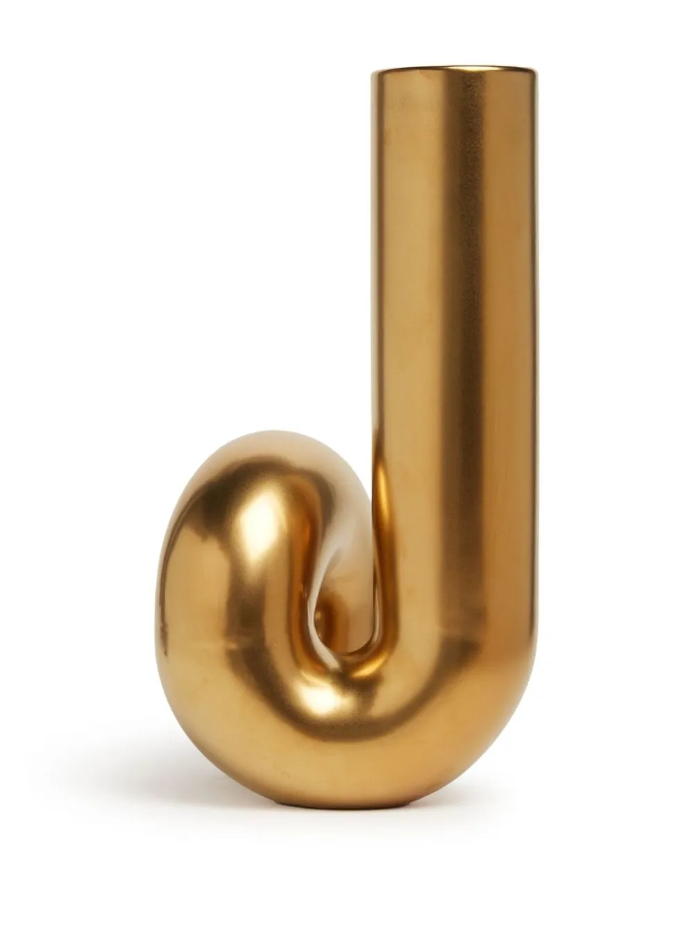  Polspotten Yourtube Ceramic Vase - Gold 