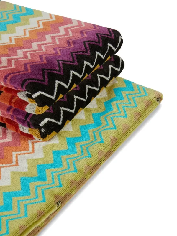 Missoni Home Giacomo five-piece Towel Set | Multicolour | FARFETCH