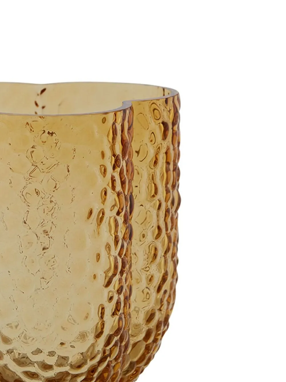 Aytm Arura Trio Glass Vase In Nude