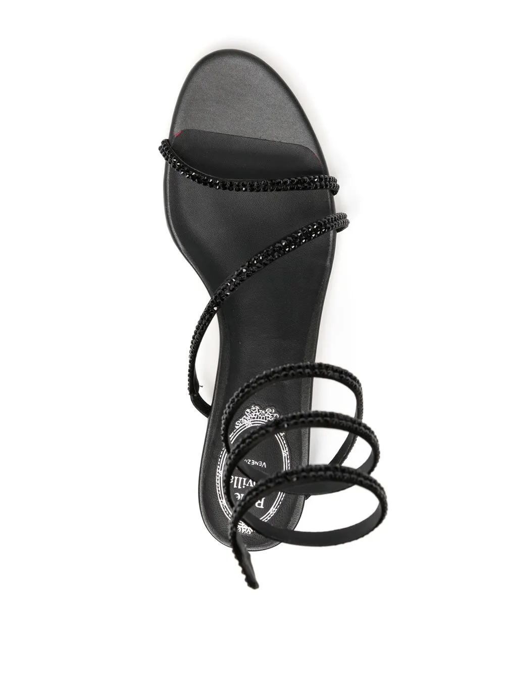 RenÃ© Caovilla Cleo crystal-embellished Flat Sandals - Farfetch