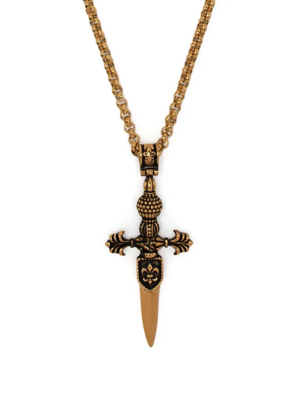 Nialaya Jewelry gold-plated cross 
