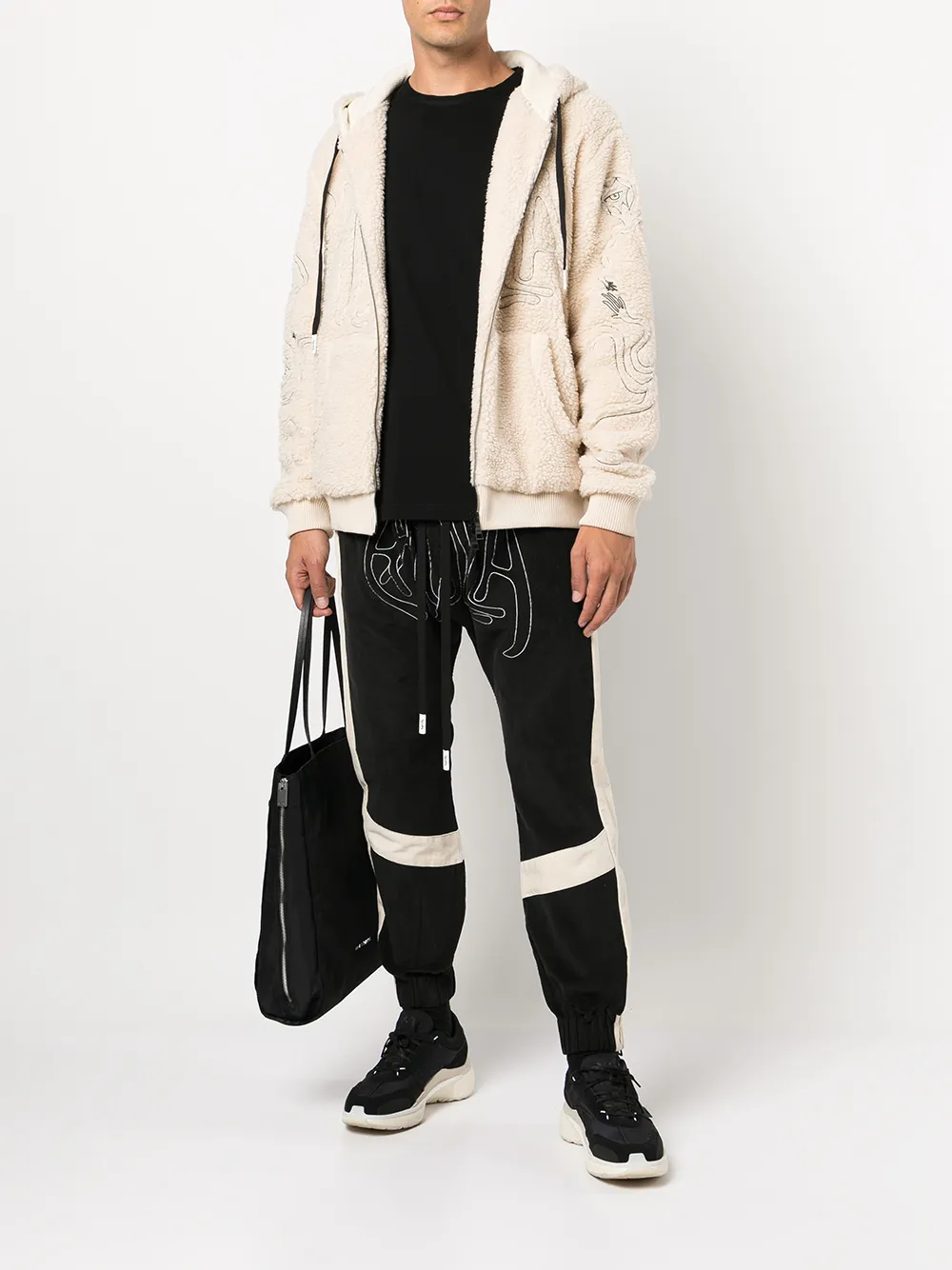 Haculla Broek met verlaagd kruis - Zwart