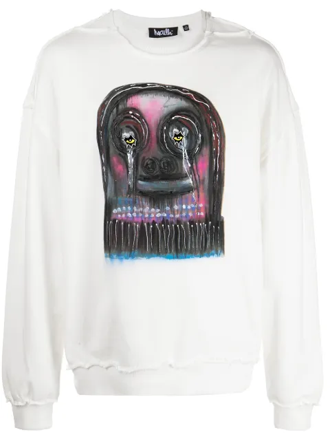 Haculla sudadera con estampado gráfico
