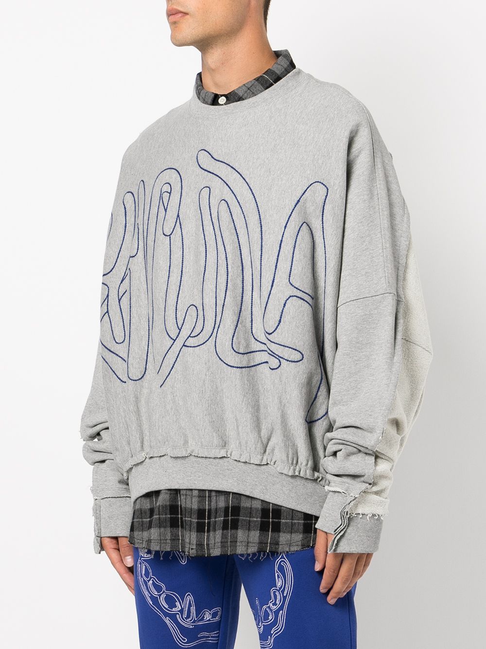 Shop Haculla Embroidered-logo Sweatshirt In Black