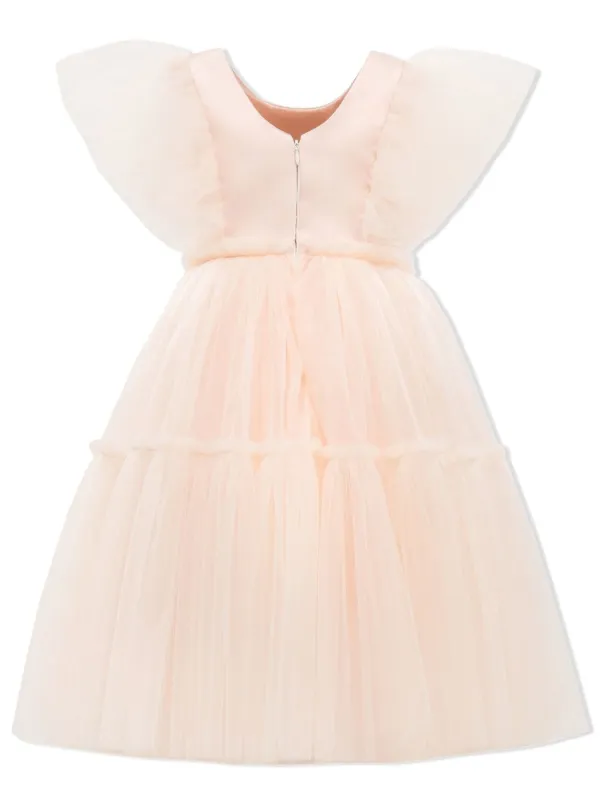 Tulleen La Croix Tulle Dress | Pink | FARFETCH AZ