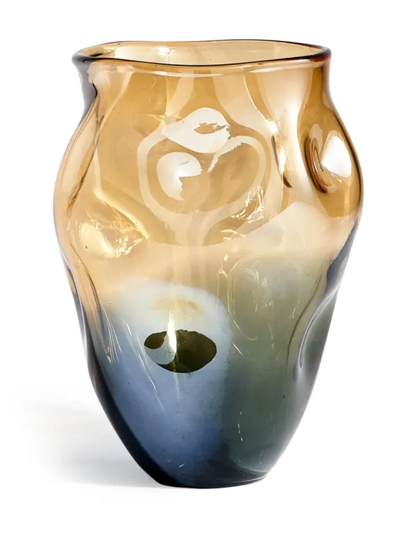 POLSPOTTEN Collision Glass フラワーベース 30cm | ニュートラル
