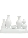 POLSPOTTEN Shanghai ceramic vase - White