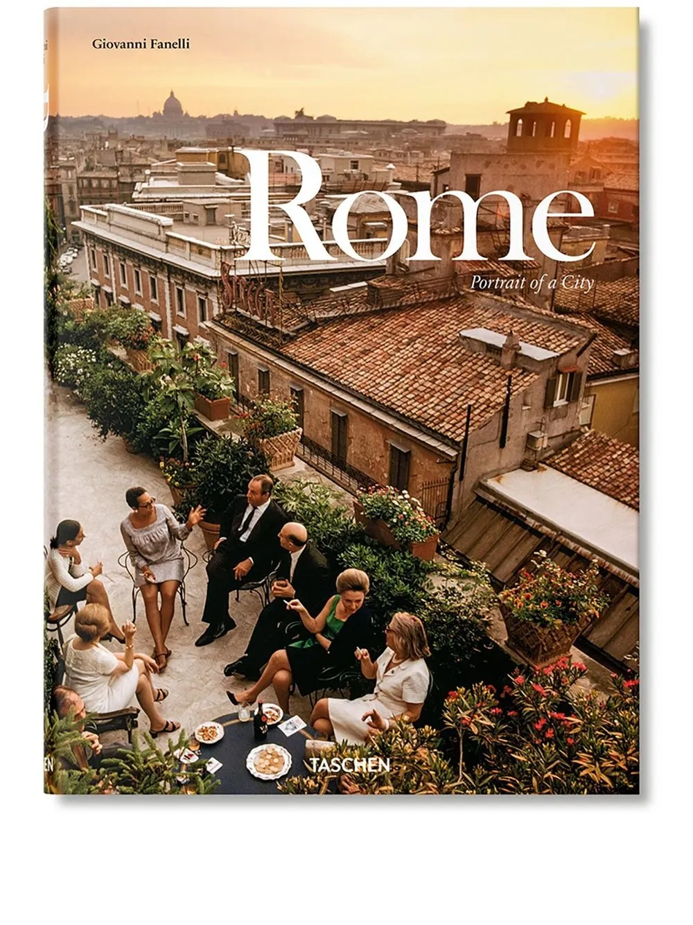 

TASCHEN Rome: Portrait of a City book - Brown