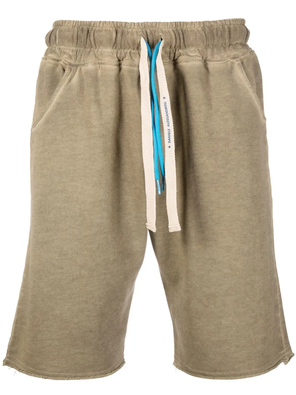 

Daniele Alessandrini drawstring-waist cotton shorts - Neutrals