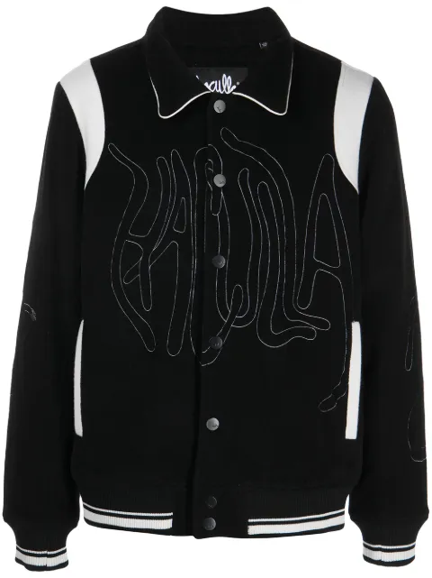 Haculla embroidered-logo shirt jacket