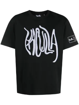 We11done オーバーサイズ Tシャツ | ブラック | FARFETCH JP