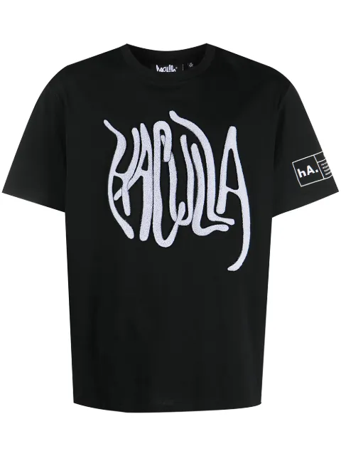 Haculla chenille logo patch T-shirt