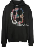 Haculla graphic-print hoodie - Black