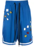 Haculla mixed-pins basketball track shorts - Blue