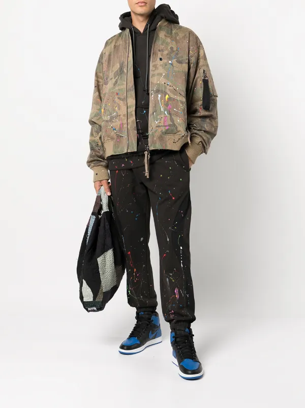 Painted deals camo jacket