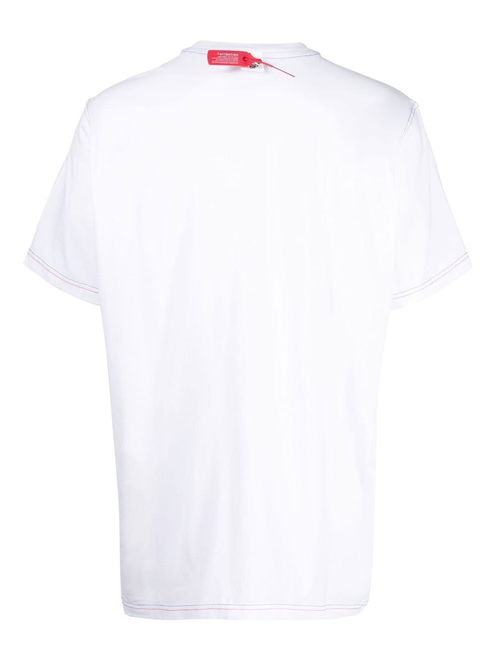 Shop Mostly Heard Rarely Seen 8-bit Philadelphia Cotton T-shirt In White