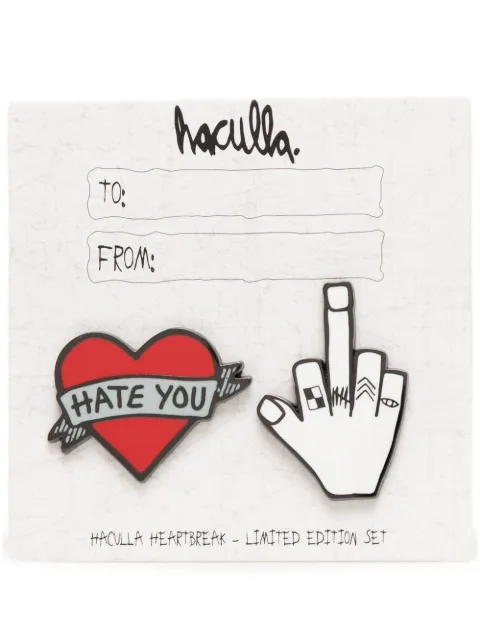 Haculla Haculla Heartbreak 别针套装 