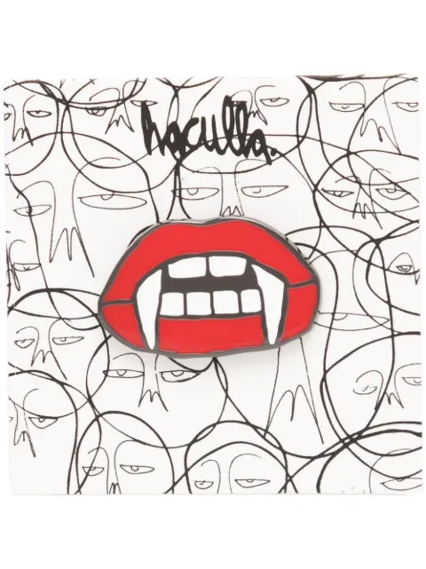 Haculla Kiss Me Mouth pin set 