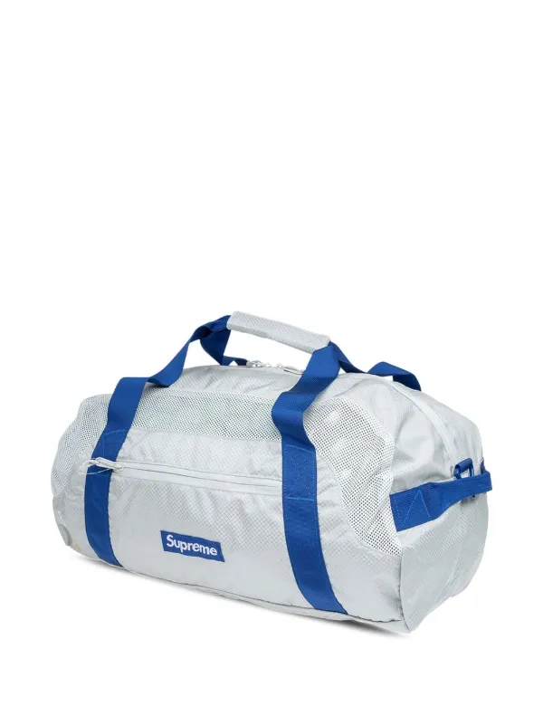 Supreme duffle best sale bag blue