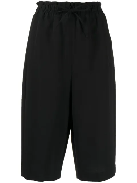 Enföld drawstring straight-leg shorts