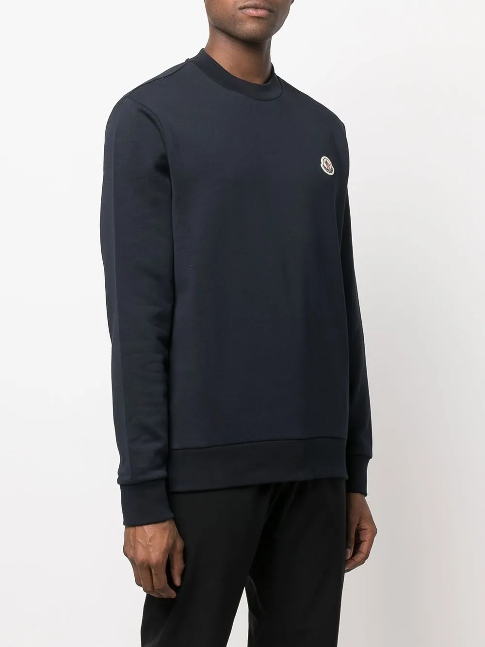 Moncler Logo Patch Sweatshirt - Farfetch