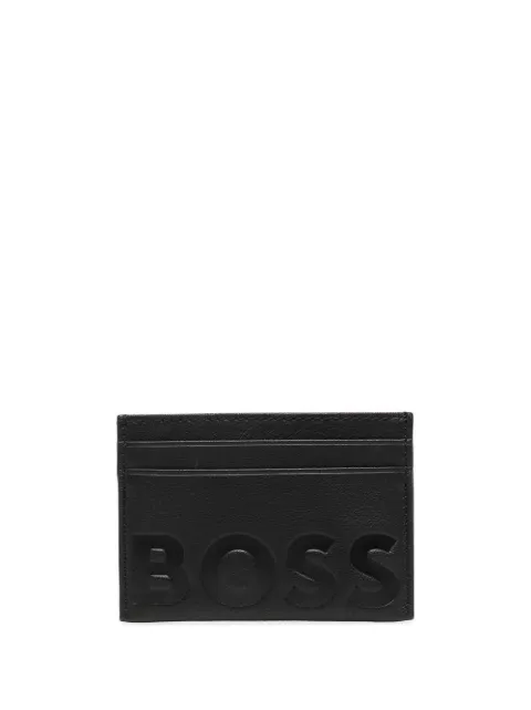 BOSS Carteira com detalhe de logo gravado