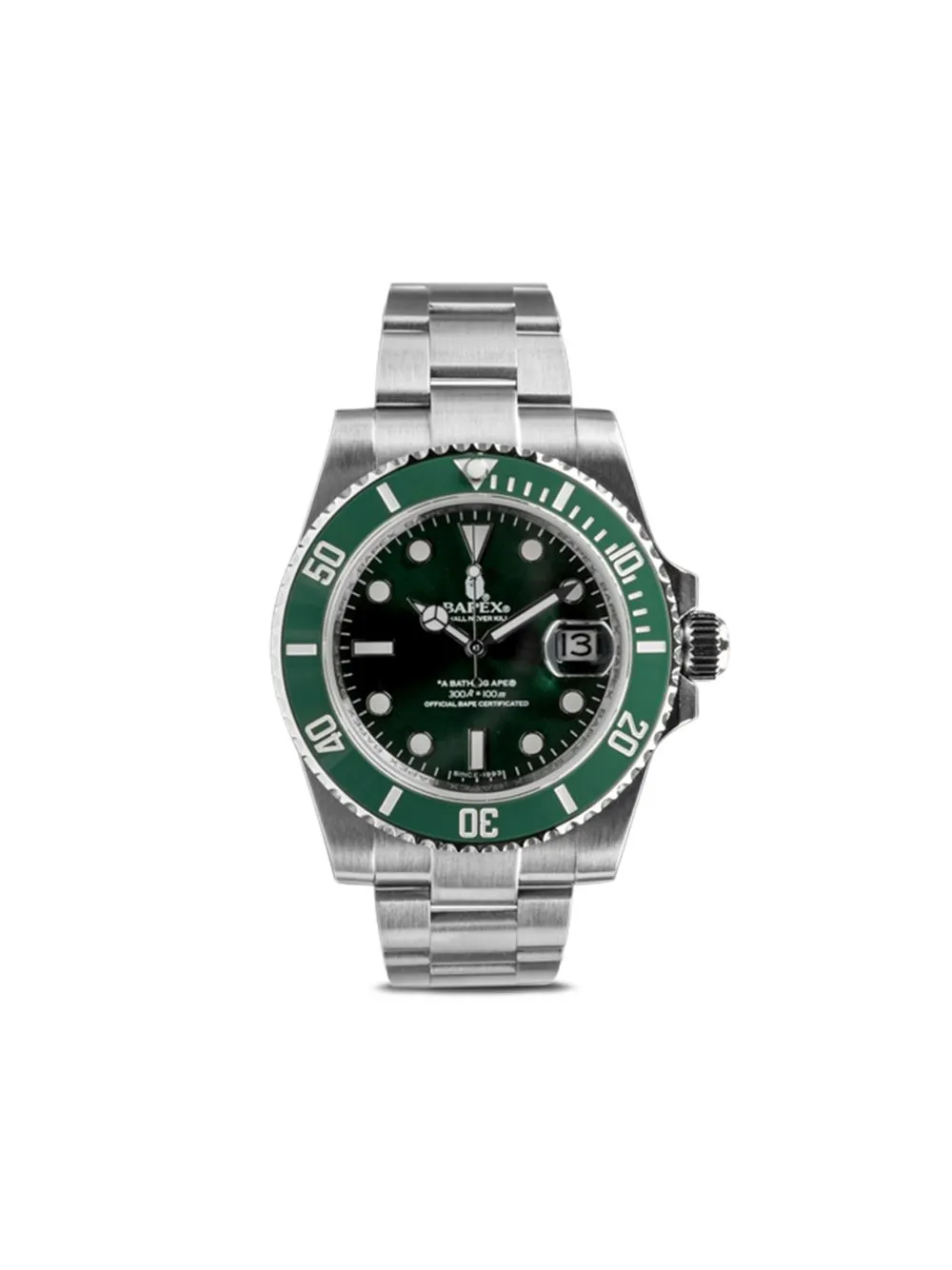 

A BATHING APE® reloj Type 1 BAPEX® de 40mm - Verde