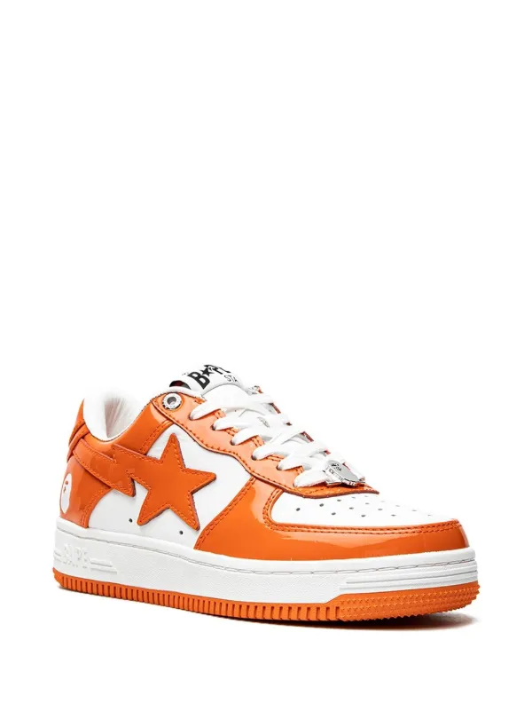 orange bapesta