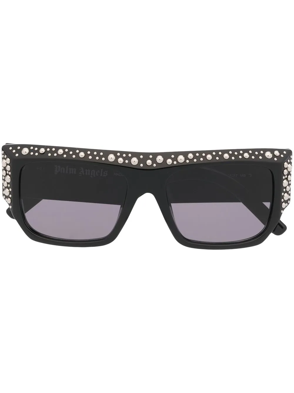 

Palm Angels Casablanca square-frame sunglasses - Black