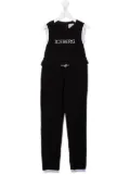 Iceberg Kids embroidered-logo jumpsuit - Black