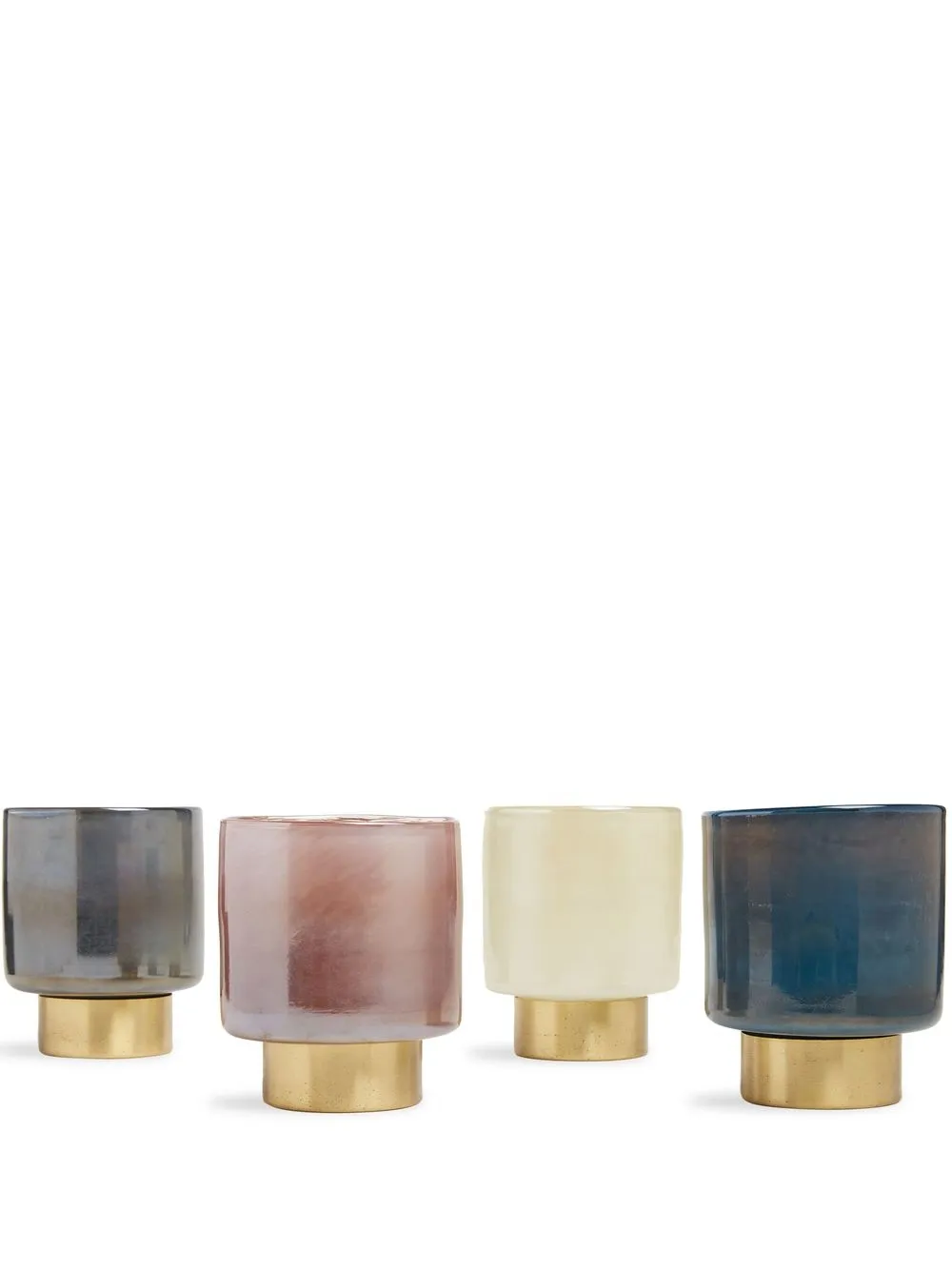 

POLSPOTTEN Belt candle holder (set of four) - Blue