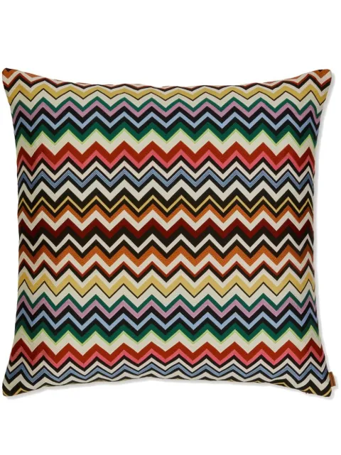 Missoni Home Belfast zig-zag cushion