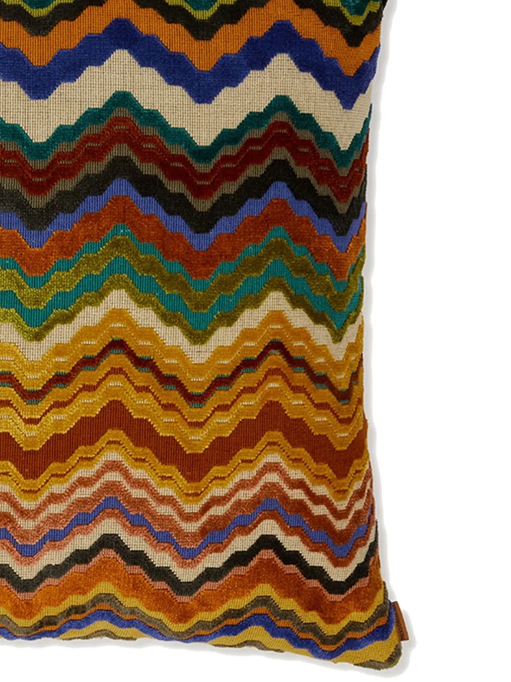 Missoni Home Kussen met zigzag patroon - Veelkleurig