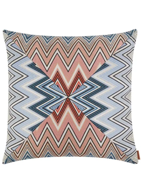 Missoni Home Birmingham zig-zag print cushion