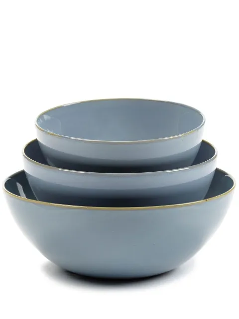 Serax set de tres bowls Terres de Rêves de Serax x Anita Le Grelle