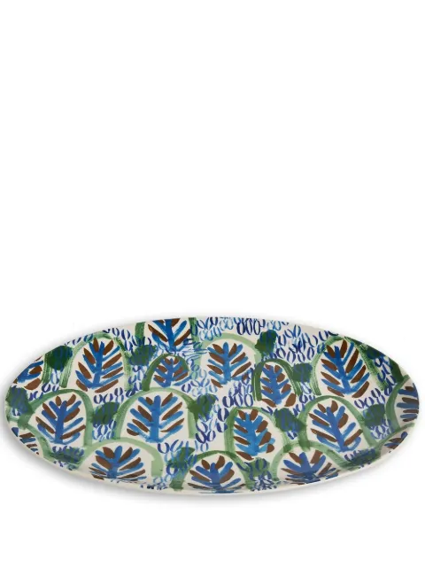 Serax Japanese Kimonos oval plate