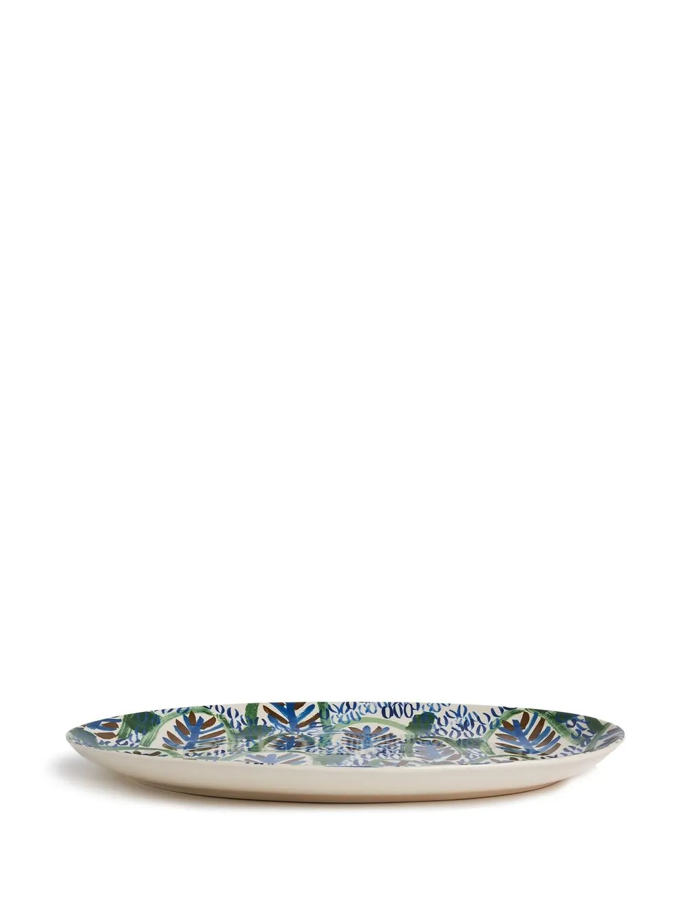 Serax Japanese Kimonos oval plate - Beige