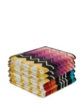 Missoni Home Giacomo face towels (set of 6) - Black