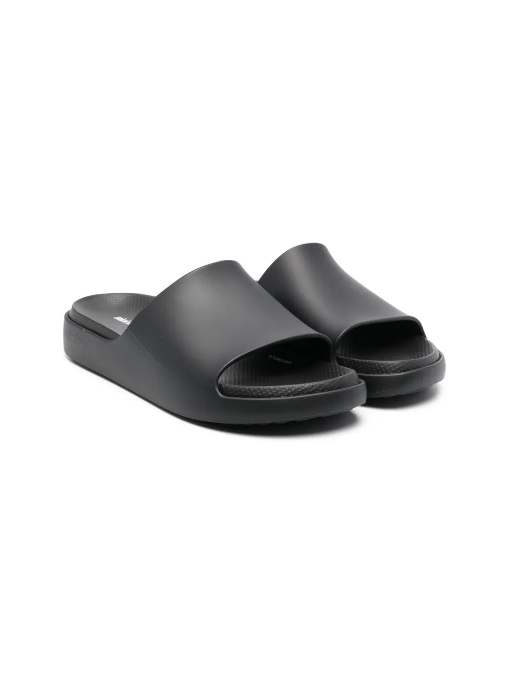 

Mini Melissa logo print slides - Black