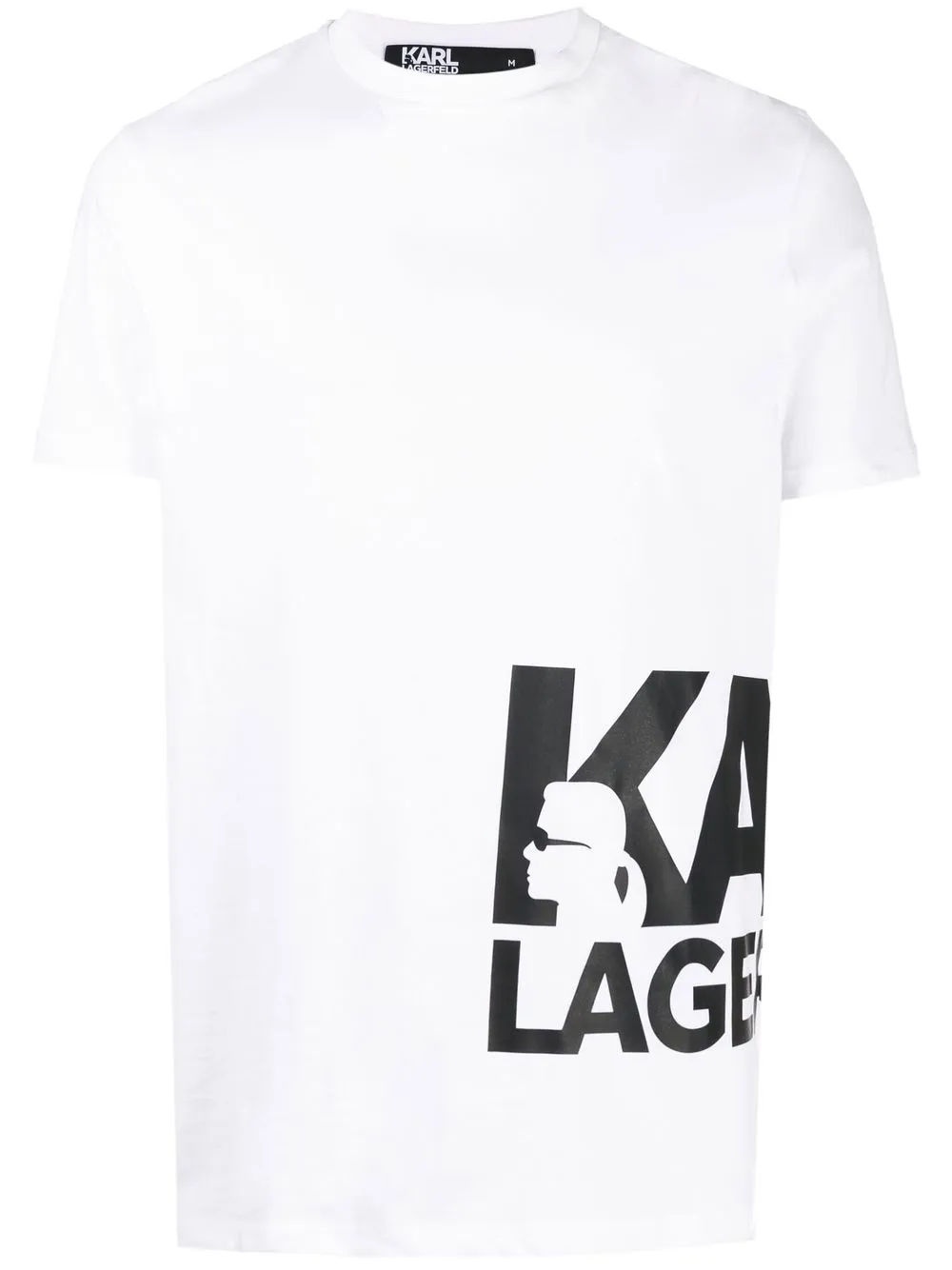 

Karl Lagerfeld logo-print cotton T-Shirt - White