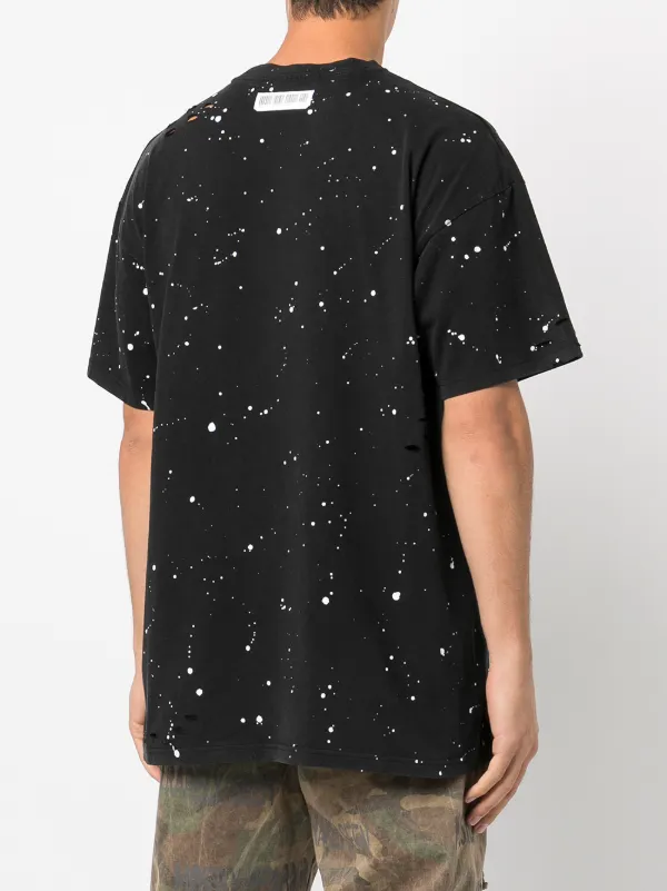 Off white hot sale splatter tee