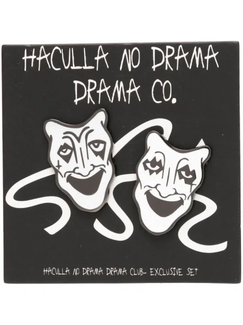 Haculla set de prendedores No Drama Club 