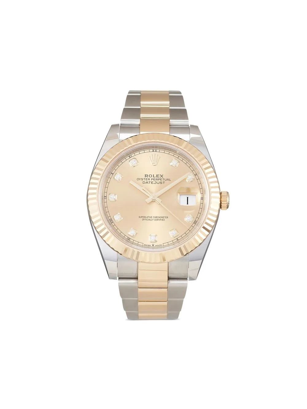 

Rolex reloj Datejust de 41mm 2022 sin uso - Dorado