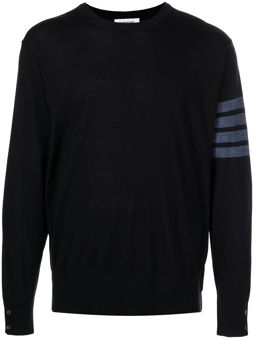 

Thom Browne 4-Bar stripe merino jumper - Blue