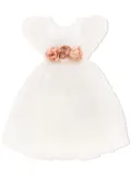Tulleen La Croix tulle dress - White