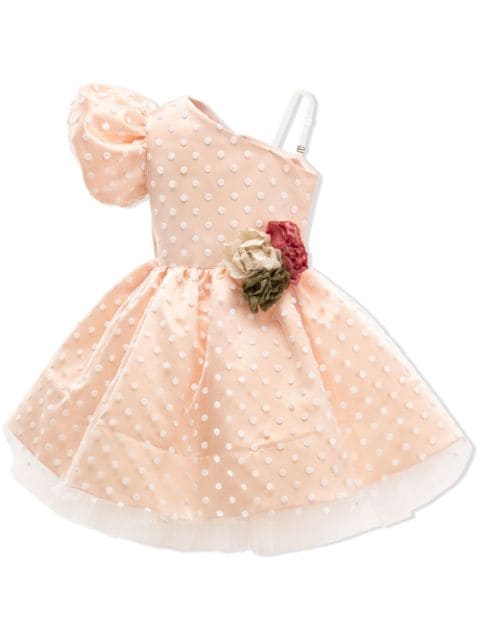 polka dot cotton gown