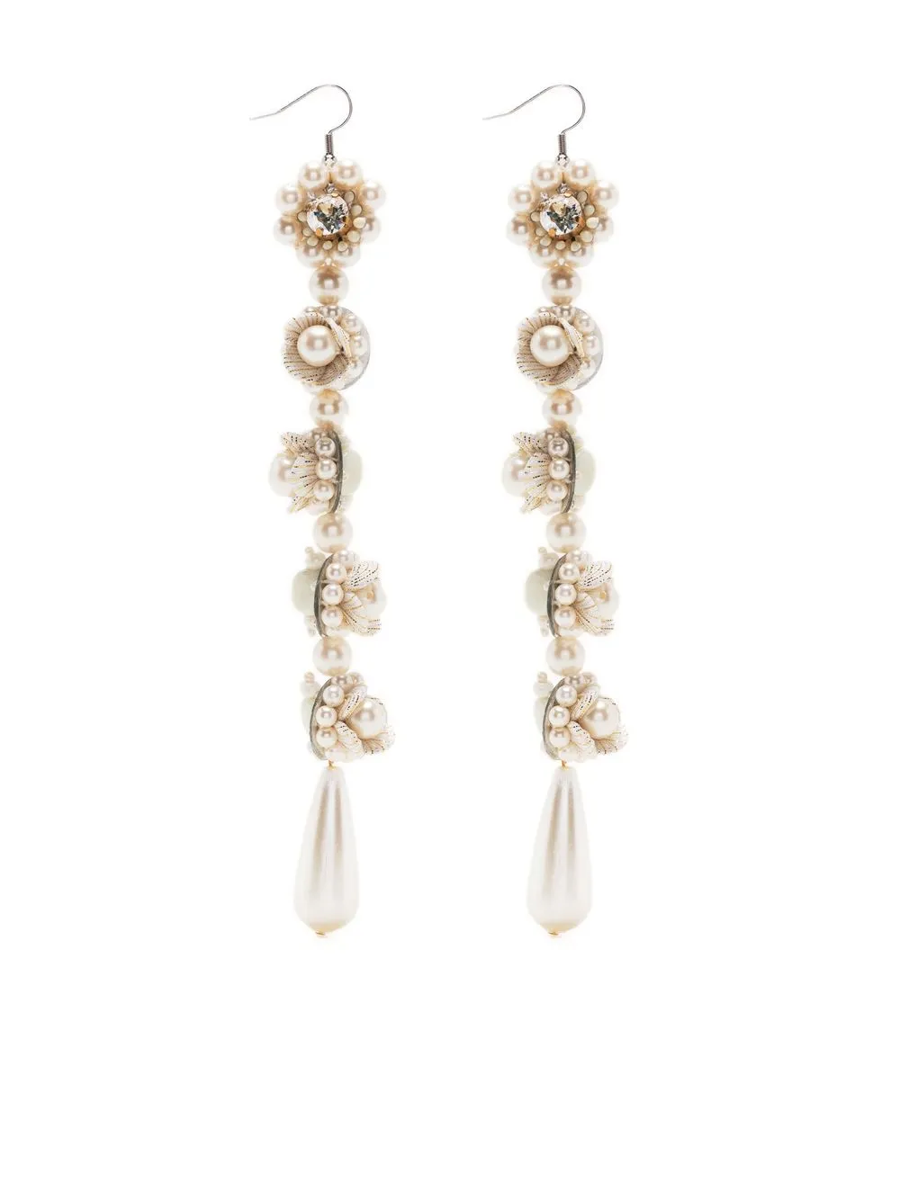 

Biyan pearl-embellished earrings - Neutrals