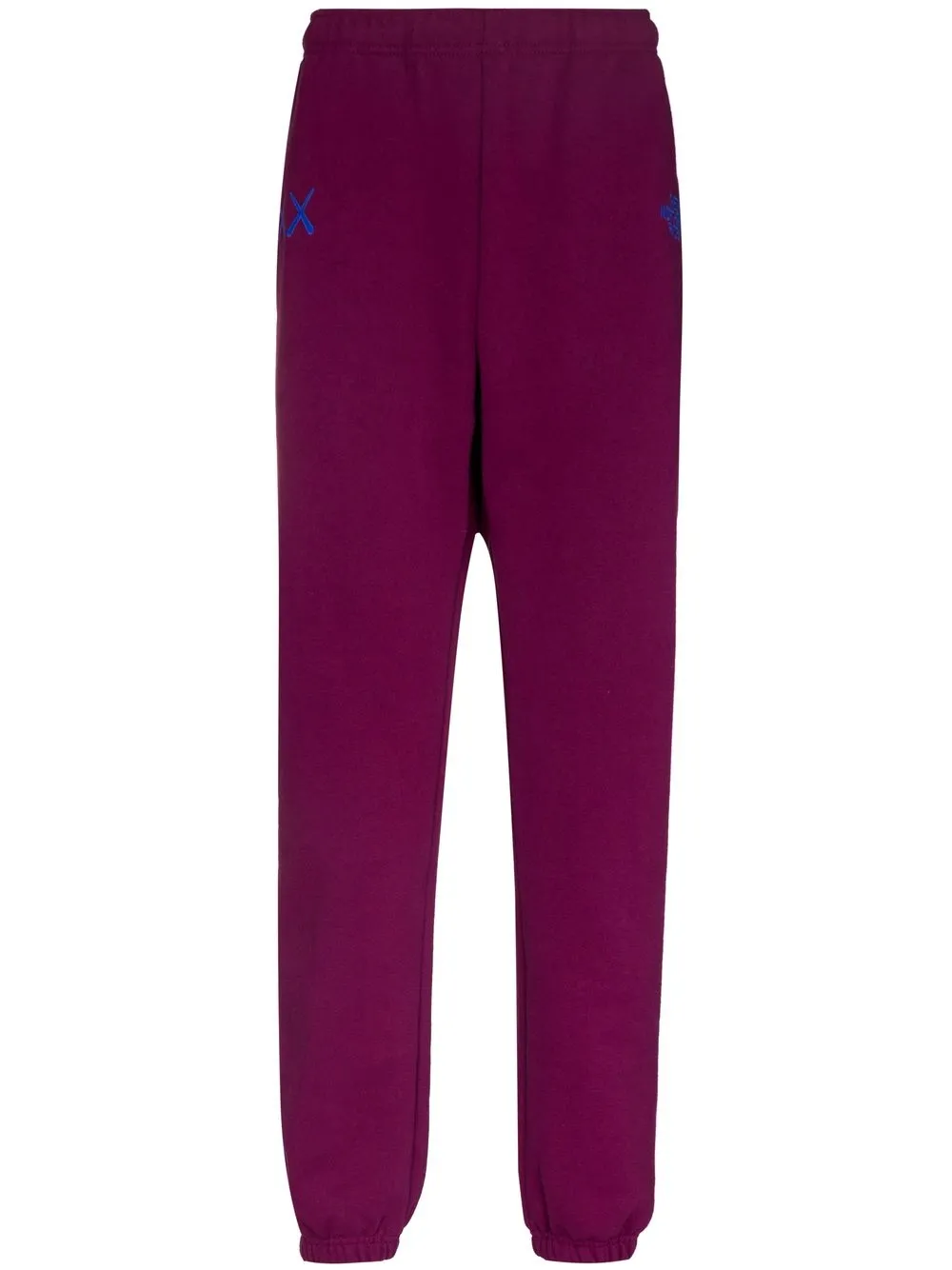 Shop The North Face X Kaws Track Pants In Purple